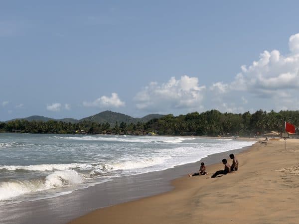 A quiet beach